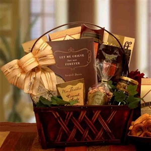 Giftbasket Drop Shipping A Time To Grieve Sympathy Gift Basket