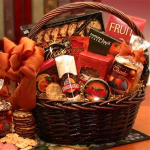 Giftbasket Drop Shipping Gourmet Thank You Gift Basket