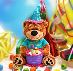 Giftbasket Drop Shipping Brownie The Happy Birthday Bear