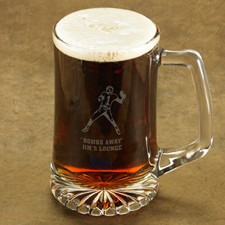 Engraved Gifts Sports Icon of Choice Beer Stein Personalized