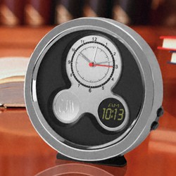 Engraved Gifts Modern Times Desk Clock Personalized