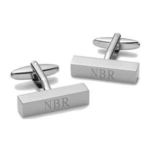 JDS Personalized Gifts Personalised Cufflink Bars