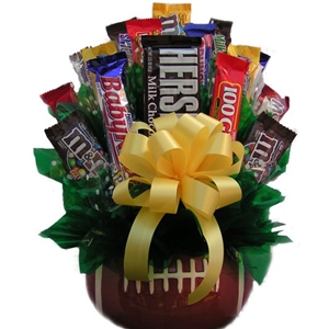 I Ate My Gift Candy Bouquets Football Candy Bouquet
