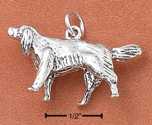 Sterling Silver Jewelry Designs Irish Setter Charm