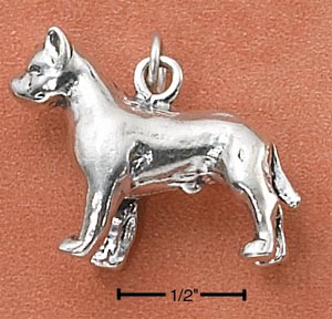 Sterling Silver Jewelry Designs American Staffordshire Terrier Charm