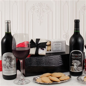 Silver Oak Duo Wine Gift Box