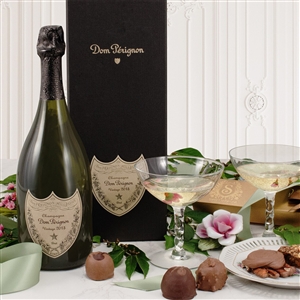 Dom Perignon and Handmade Truffles Celebration Gift