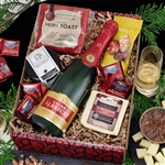 Bubbly and Cheese Champagne Gift Box