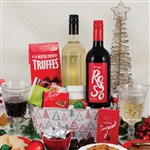 Yuletide Wine Duo Holiday Gift Basket