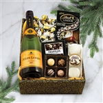 Holiday Champagne and Truffles Celebration Gift