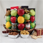 Masada Fruit and Kosher Food Gift Basket