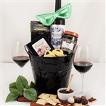 Purim Party Red Wine Gift Basket