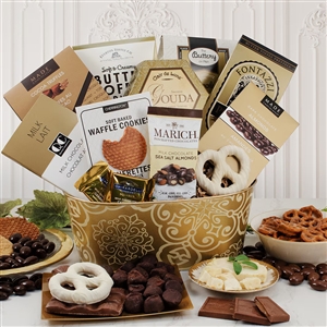 Gourmet Treasures Gift Basket