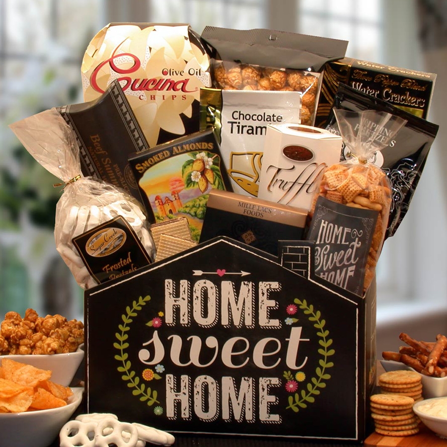 Traditional Housewarming Gift with Personalized Glasses – Happily Ever  Baskets