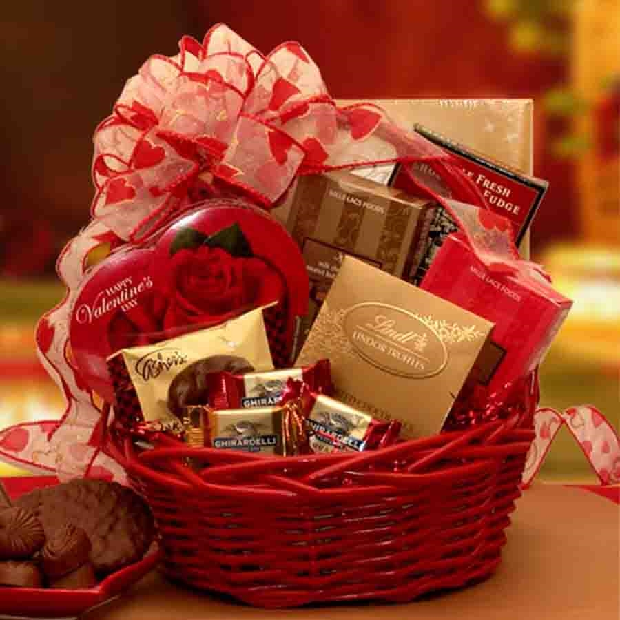 Chocolate Inspirations Valentine Gift Basket Valentines Gifts 