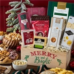 Merry and Bright Christmas Basket