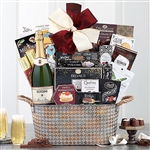 Houdini Champagne and Truffles Gift Basket