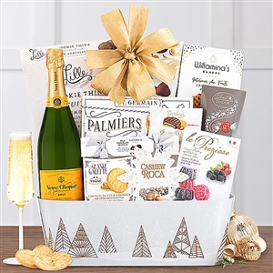 Veuve Clicquot Champagne Basket