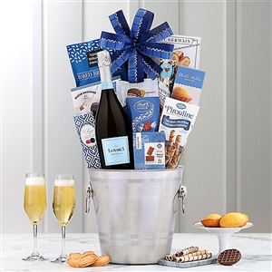 Celebration Prosecco and Gourmet Food Basket