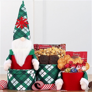 Gnome Christmas Gift Tower