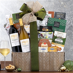 Callister Cellars California Wine Basket