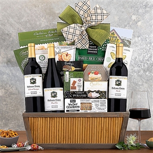 Hobson Estate Wine Trio Gift Basket